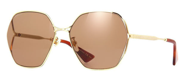 GUCCI GG0818SA 002 Geometric Sunglasses