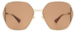 GUCCI GG0818SA 002 Geometric Sunglasses