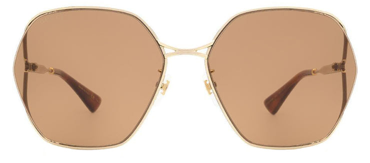 GUCCI GG0818SA 002 Geometric Sunglasses