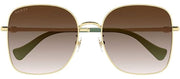 Gucci GG1143S W 002 Oversized Square Sunglasses