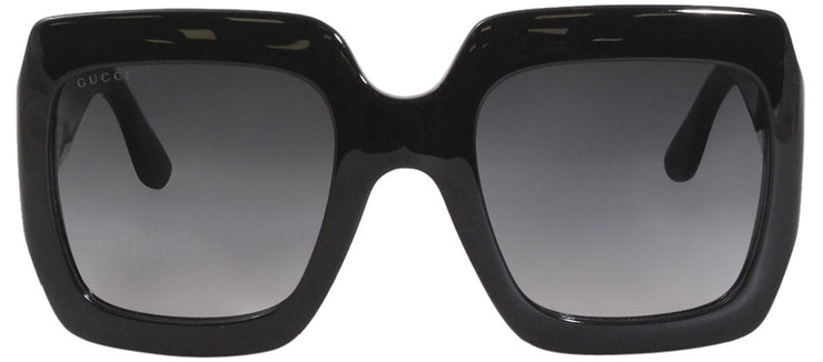 GUCCI GG0053SN 001 Oversized Square Sunglasses