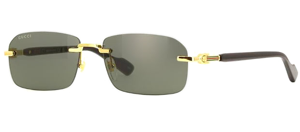 GUCCI GG1221S 001 Rectangle Sunglasses