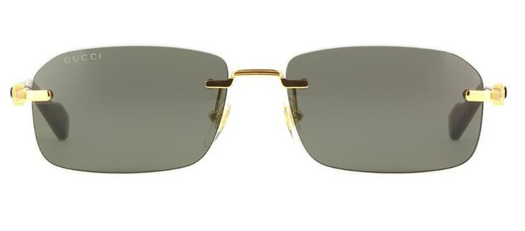 GUCCI GG1221S 001 Rectangle Sunglasses