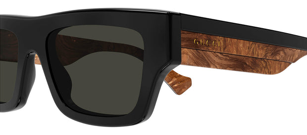 Gucci GG1301S M 001 Rectangle Sunglasses