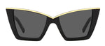 Saint Laurent SL570 001 Cat Eye Sunglasses