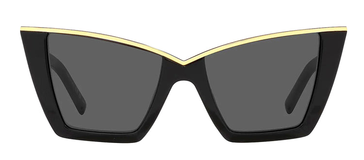Saint Laurent SL570 001 Cat Eye Sunglasses