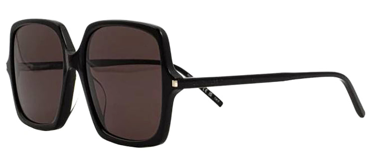 Saint Laurent SL 591 001 Oversized Square Sunglasses