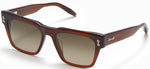 Akoni COLUMBA BRN - GLD RECTANGLE Sunglasses