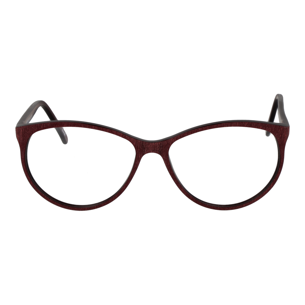 Burgundy/Demo glasses