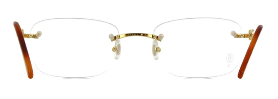 Cartier CT0050O 001 Rectangle Eyeglasses