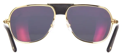 Cartier CT0165S 007 Navigator Polarized Sunglasses