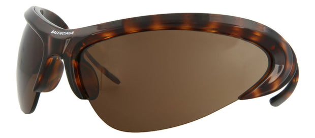 Balenciaga BB0232S 002 Wrap Sunglasses MX