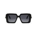 01B - Acetate Shiny Black / Gradient Smoke