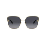 33B - Metal Matte Clear Gold / Gradient Smoke