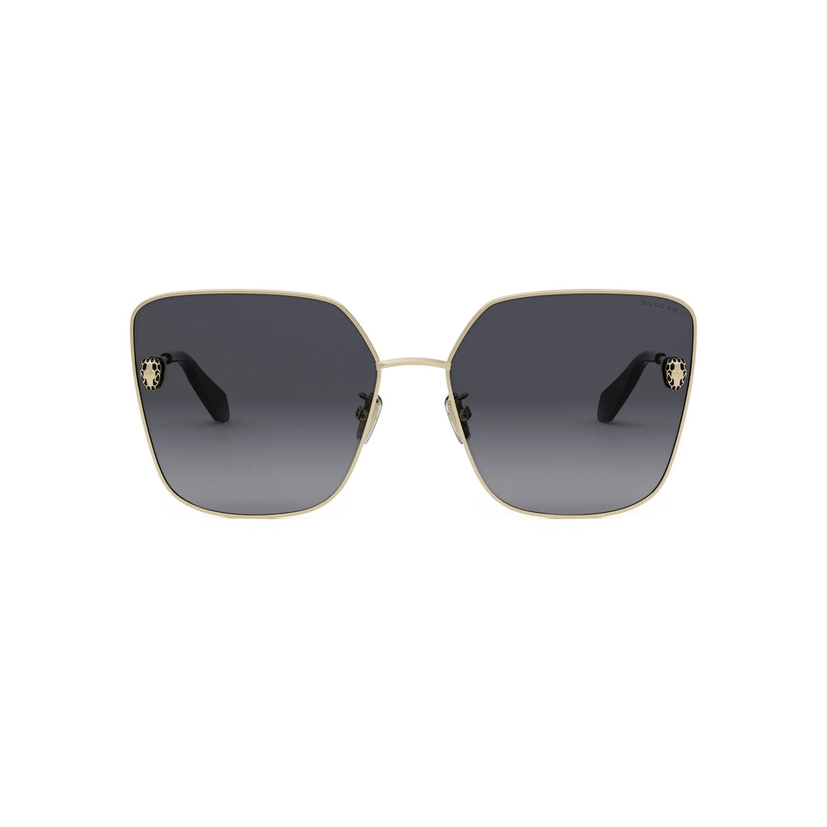 33B - Metal Matte Clear Gold / Gradient Smoke