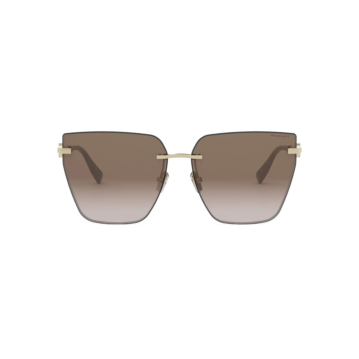 33F - Metal Matte Clear Gold / Gradient Brown