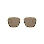 33E - Metal Matte Clear Gold / Brown