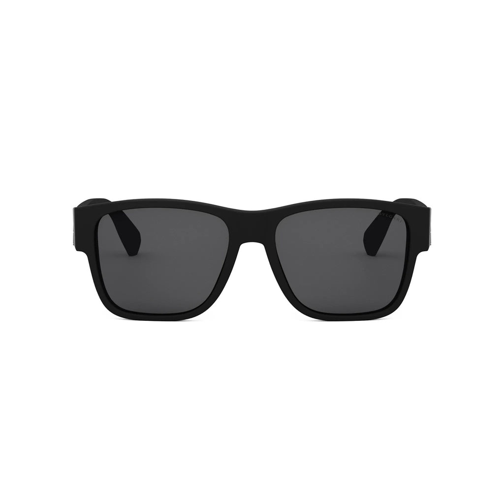 02A - Aluminium Matte Black / Smoke