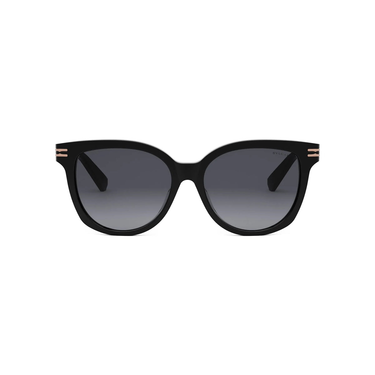 01B - Acetate Shiny Black with Grey Gradient lenses