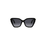 01B - Acetate Shiny Black with Grey Gradient lenses