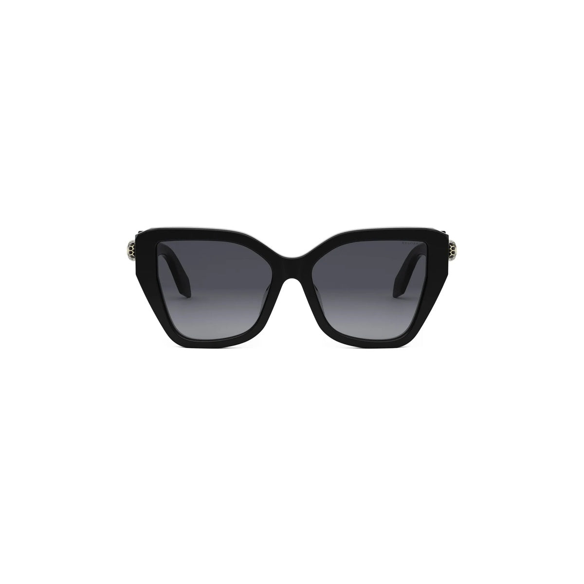 01B - Acetate Shiny Black with Grey Gradient lenses