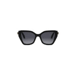 01B - Acetate Shiny Black with Grey Gradient lenses