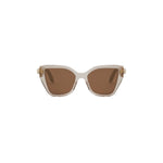 57E - Acetate Shiny Brown with Brown Normal lenses