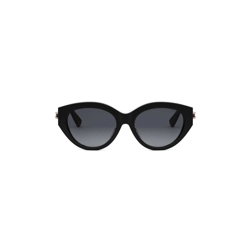 01B - Acetate Shiny Black with Black Gradient lenses