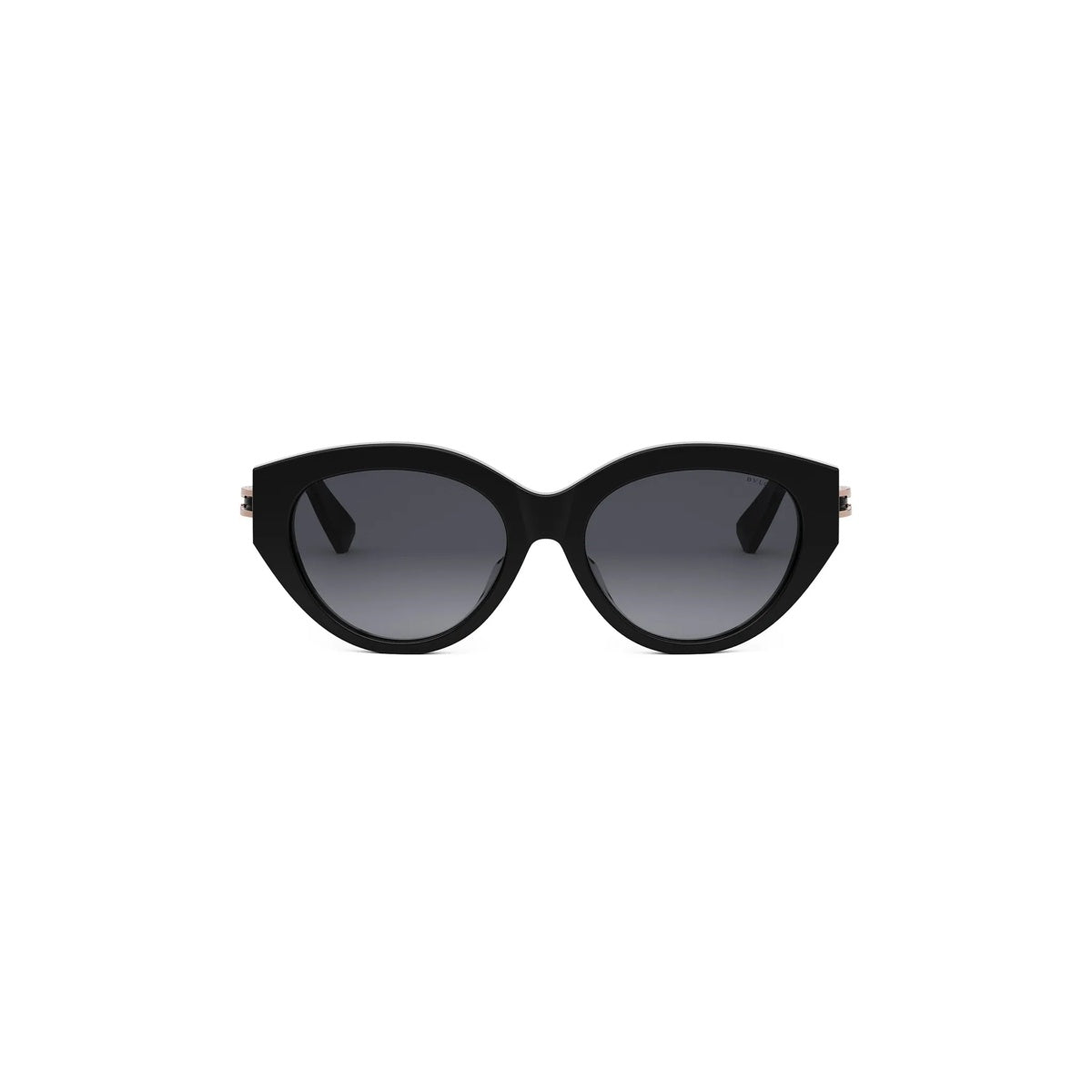 01B - Acetate Shiny Black with Black Gradient lenses