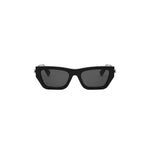 01A - Acetate Shiny Black with Black Normal lenses