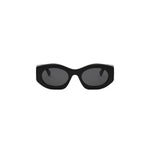 01A - Acetate Shiny Black with Black Normal lenses