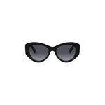 01B - Acetate Shiny Black with Black Gradient lenses