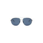 17V - Titanium Matte Silver with Blue Normal lenses