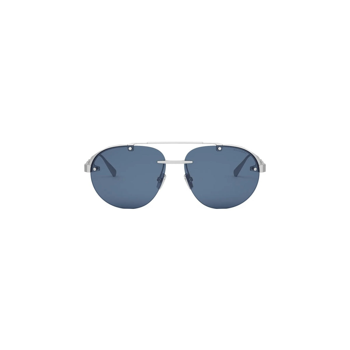 17V - Titanium Matte Silver with Blue Normal lenses
