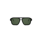 01N - Acetate Shiny Black with Green Normal lenses