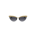 32B - Metal Shiny Yellow with Grey Gradient lenses