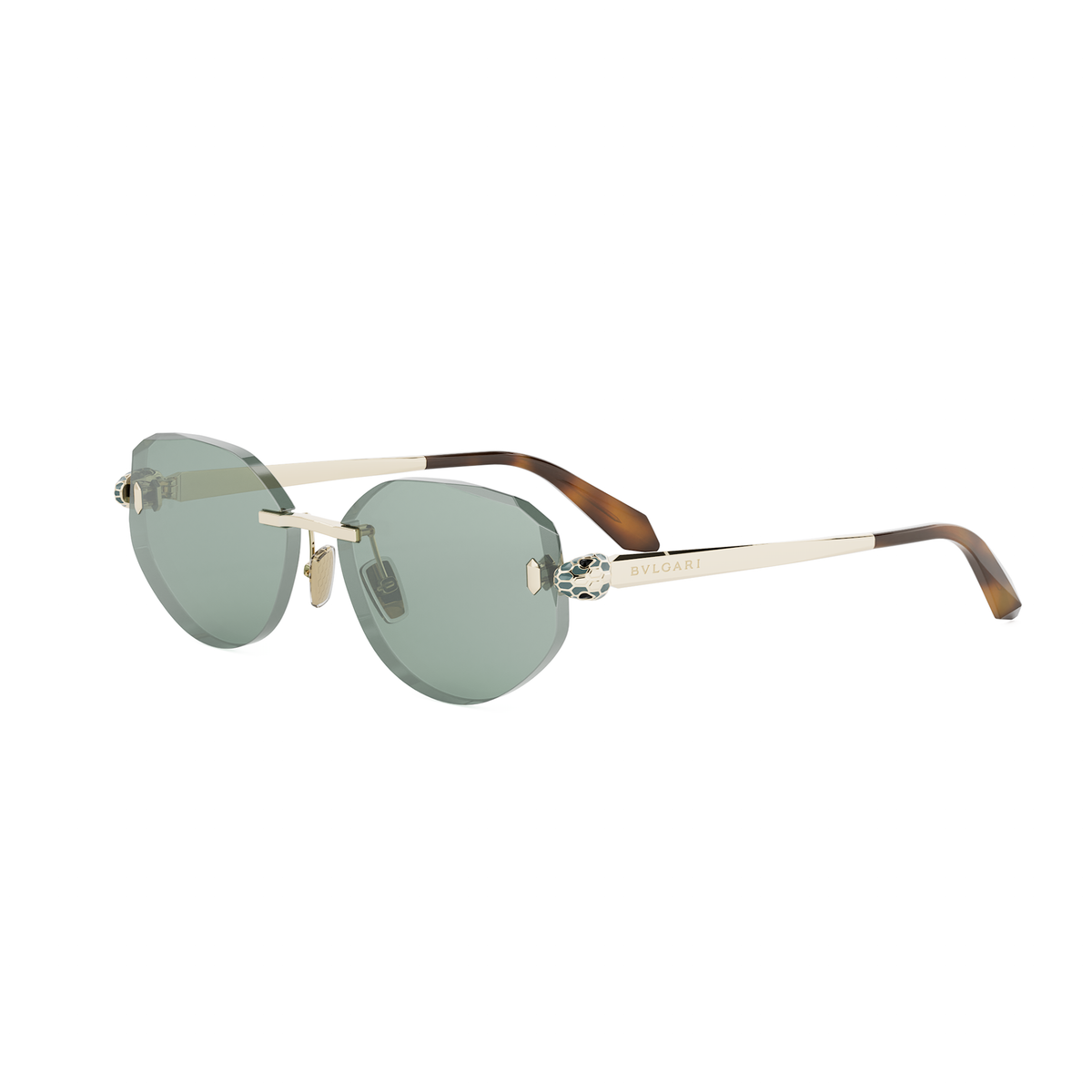 BVLGARI BV 40059 U 33N Oval Sunglasses