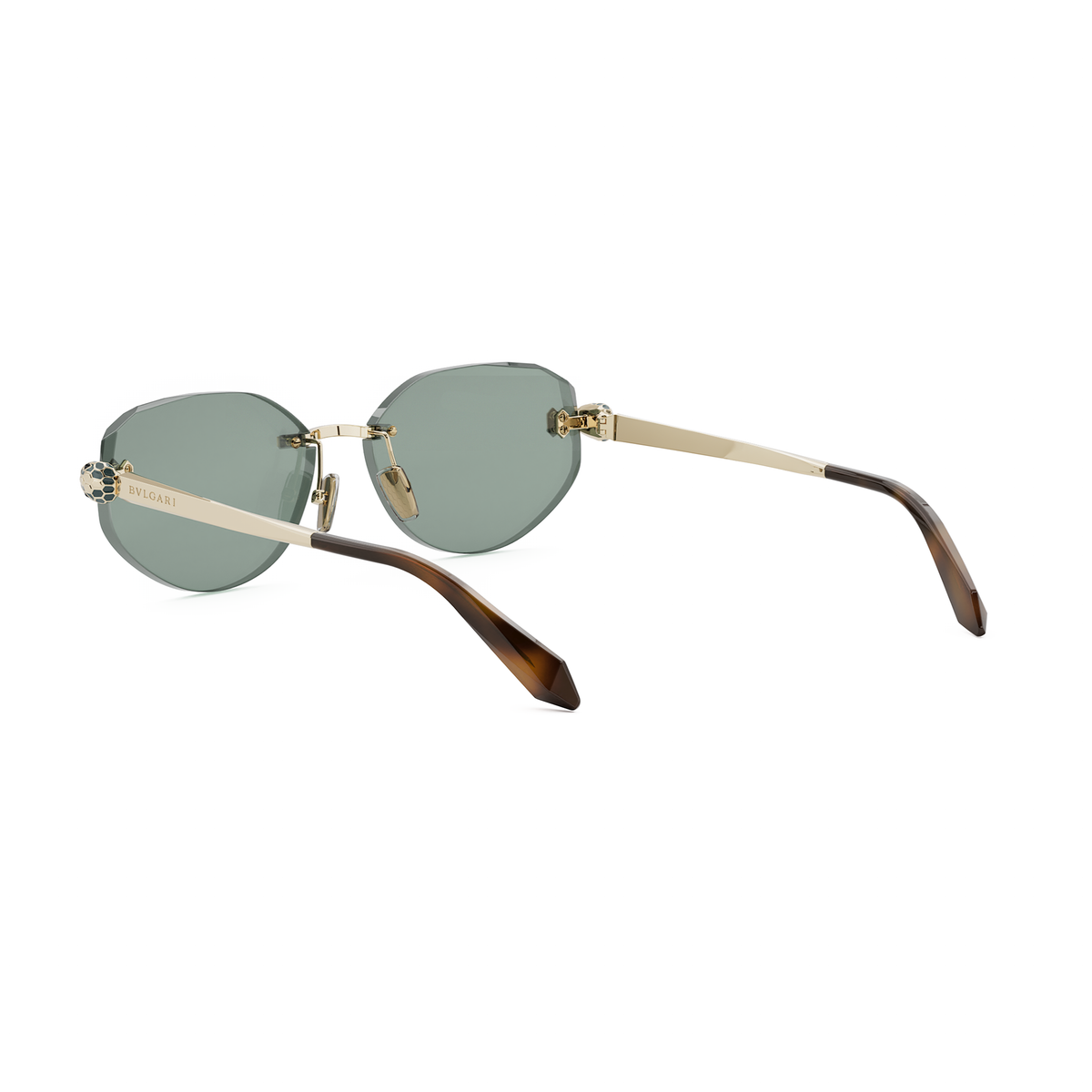 BVLGARI BV 40059 U 33N Oval Sunglasses
