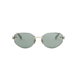 BVLGARI BV 40059 U 33N Oval Sunglasses