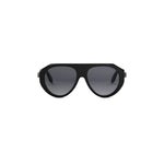 01B - Acetate Shiny Black with Grey Gradient lenses