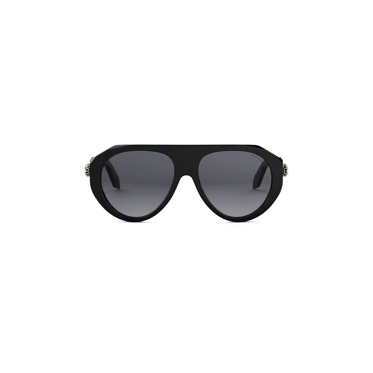 01B - Acetate Shiny Black with Grey Gradient lenses