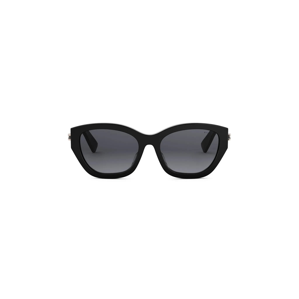 01B - Acetate Shiny Black with Grey Gradient lenses