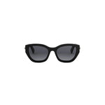 01B - Acetate Shiny Black with Grey Gradient lenses
