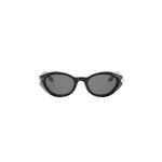 01A - Acetate Shiny Black with Grey Normal lenses