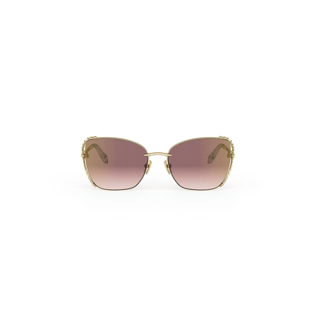 30Z - Metal Shiny Yellow with Violet Mirror lenses