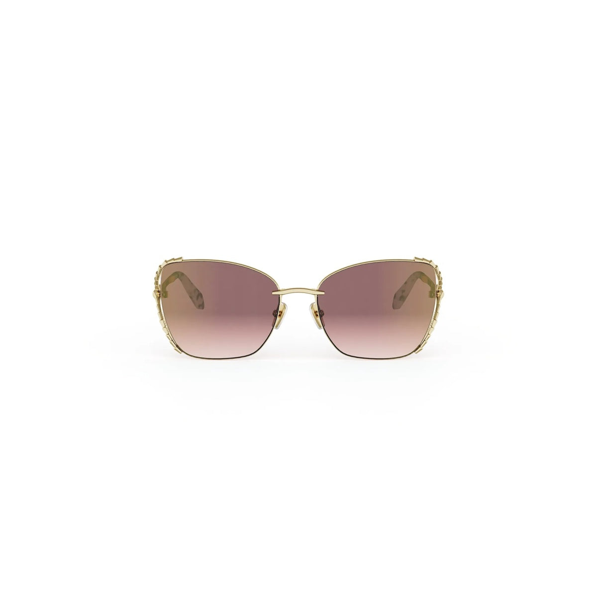 30Z - Metal Shiny Yellow with Violet Mirror lenses