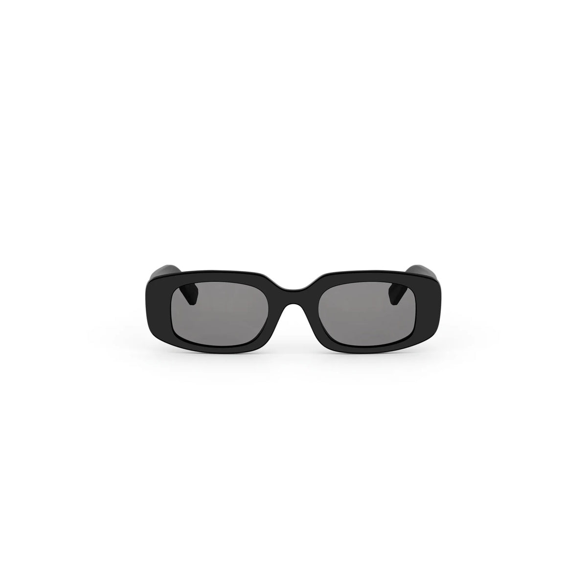 01A - Acetate Shiny Black with Grey Normal lenses