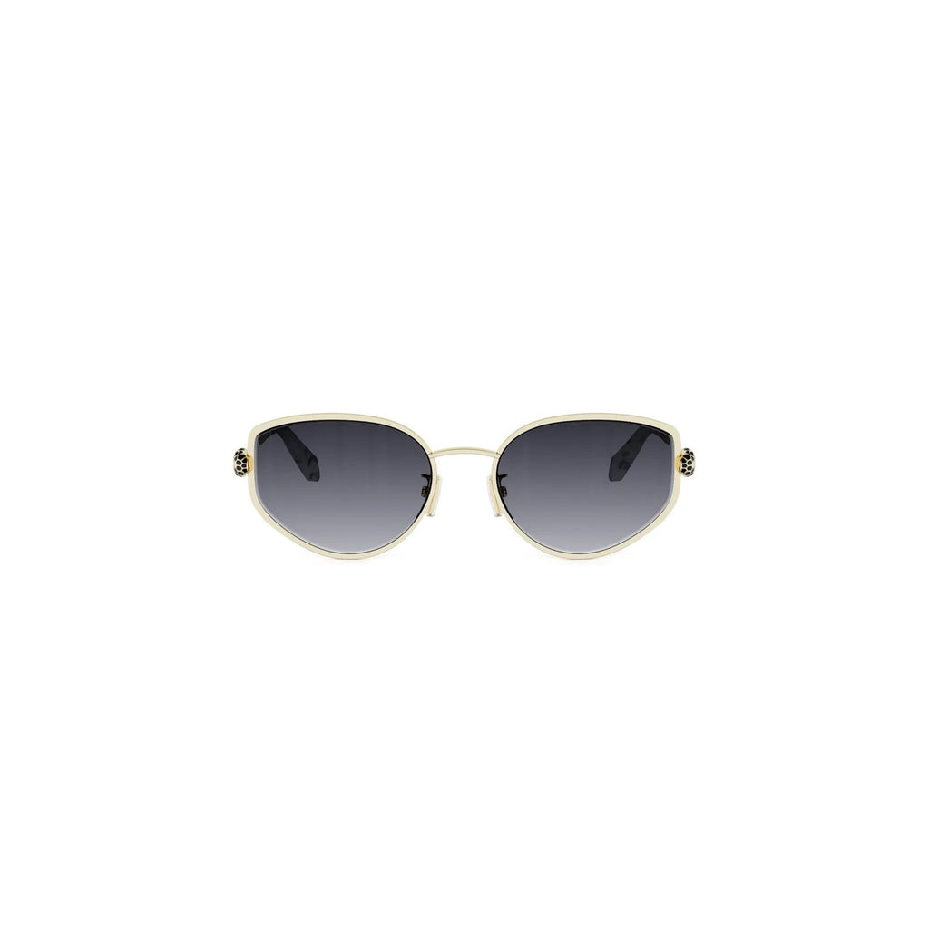 33B - Metal Shiny Gold with Grey Gradient lenses