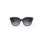 01B - Acetate Shiny Black with Grey Gradient lenses