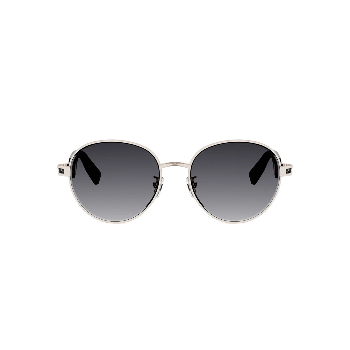 28B - Metal Shiny Rose with Grey Gradient lenses